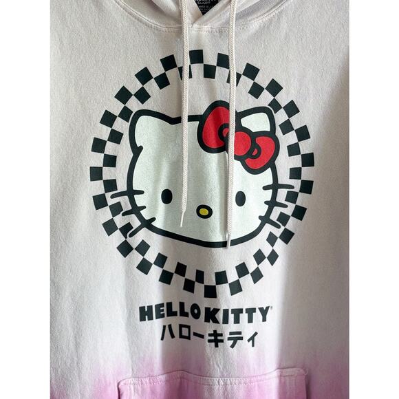 Hello Kitty Tie Dye Hoodie Sweatshirt - Picture 1 of 8